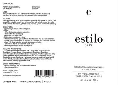 Package Label (Estilo 205)